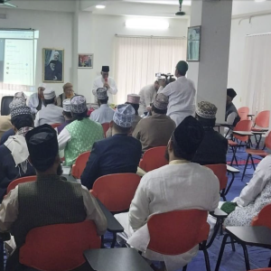 الجلسة الافتتاحية للدورة التدريبية للإفتاء